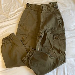 PULL&BEAR Khaki jogger